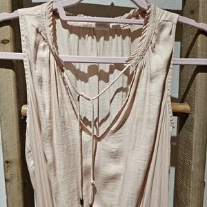 GAP Blush Pink Peasant Dress